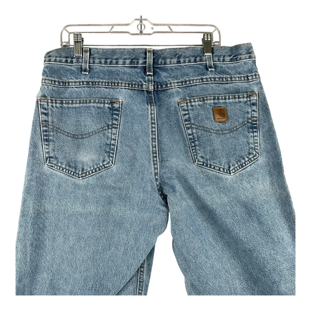 Carhartt Relaxed Fit Jeans Mens 38x30 (36x29) Denim Work‎ Pants Casual Y2K Baggy